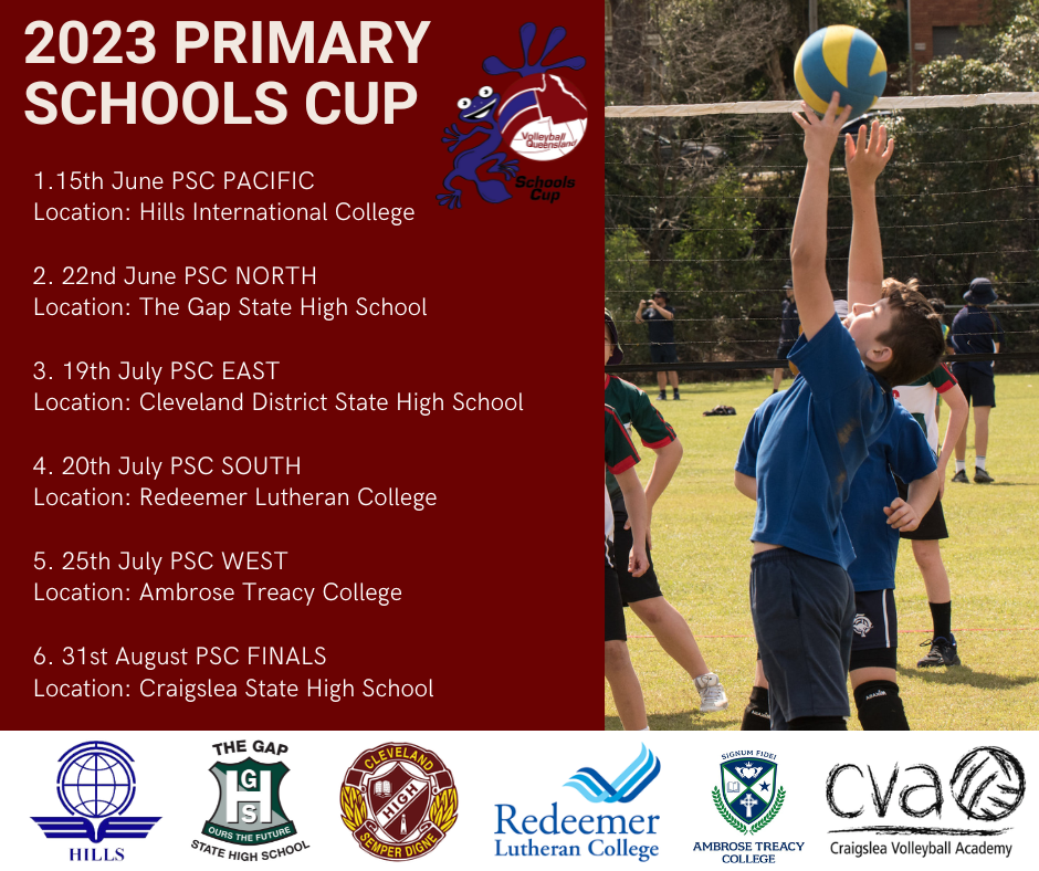 Primary Schools Cup Volleyball Queensland