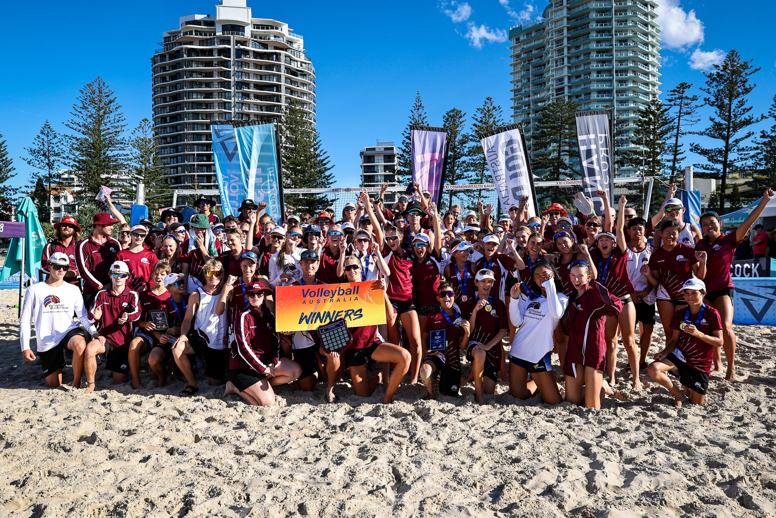 Australian Youth Beach Volleyball Championships Volleyball Queensland